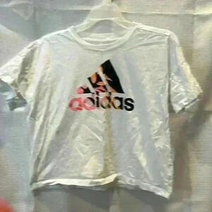 Adidas, girls crop top, size L 14